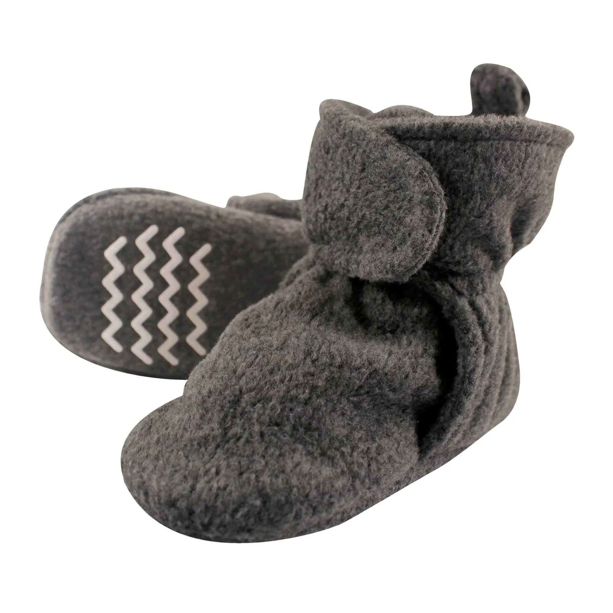 Hudson Baby Unisex-Child Cozy Fleece Booties Winter Accessory Set