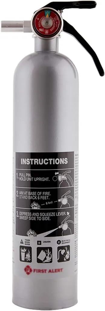 First Alert DHOME1 Rechargeable Standard Home Fire Extinguisher