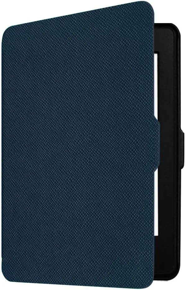 Fintie Slimshell Case for 6" Kindle Paperwhite 2012-2017 (Model No. EY21 & DP75SDI) - Lightweight Protective Cover with Auto Sleep/Wake (Not Fit Paperwhite 10th & 11th Gen), Navy