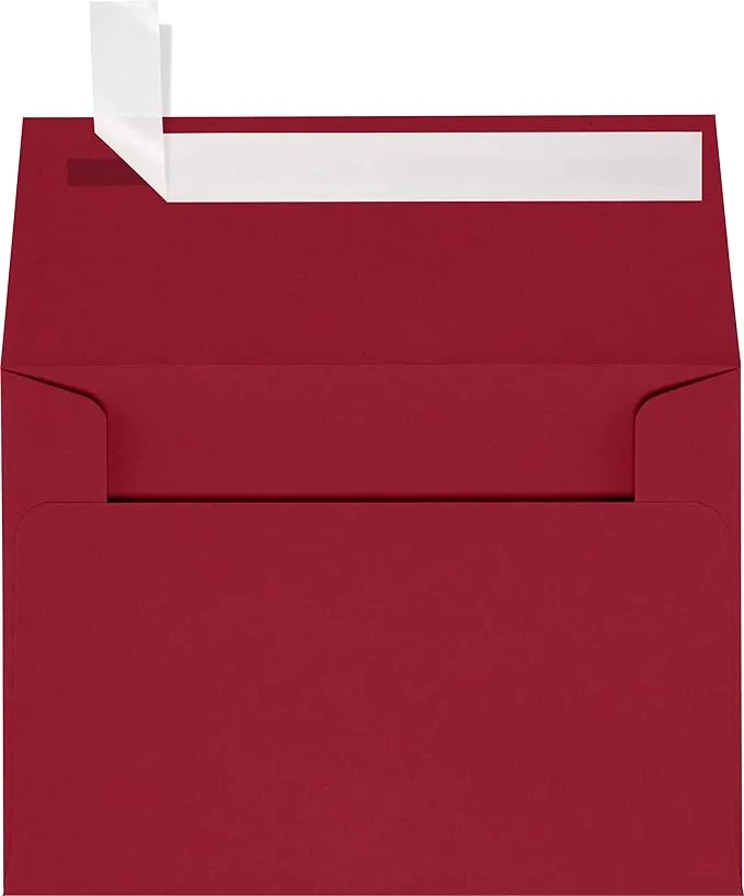 A1 Invitation Envelopes (3 5/8 x 5 1/8) - Garnet (50 Qty.)