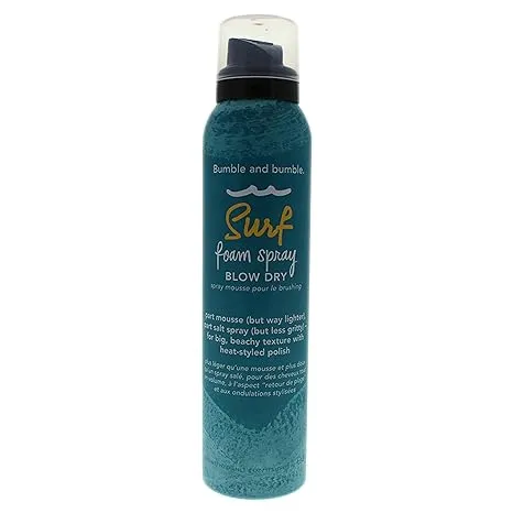 Bumble and Bumble Foam Spray Blow Dry for Unisex, Green, Surf, 4 Ounce, (Pack of 1)