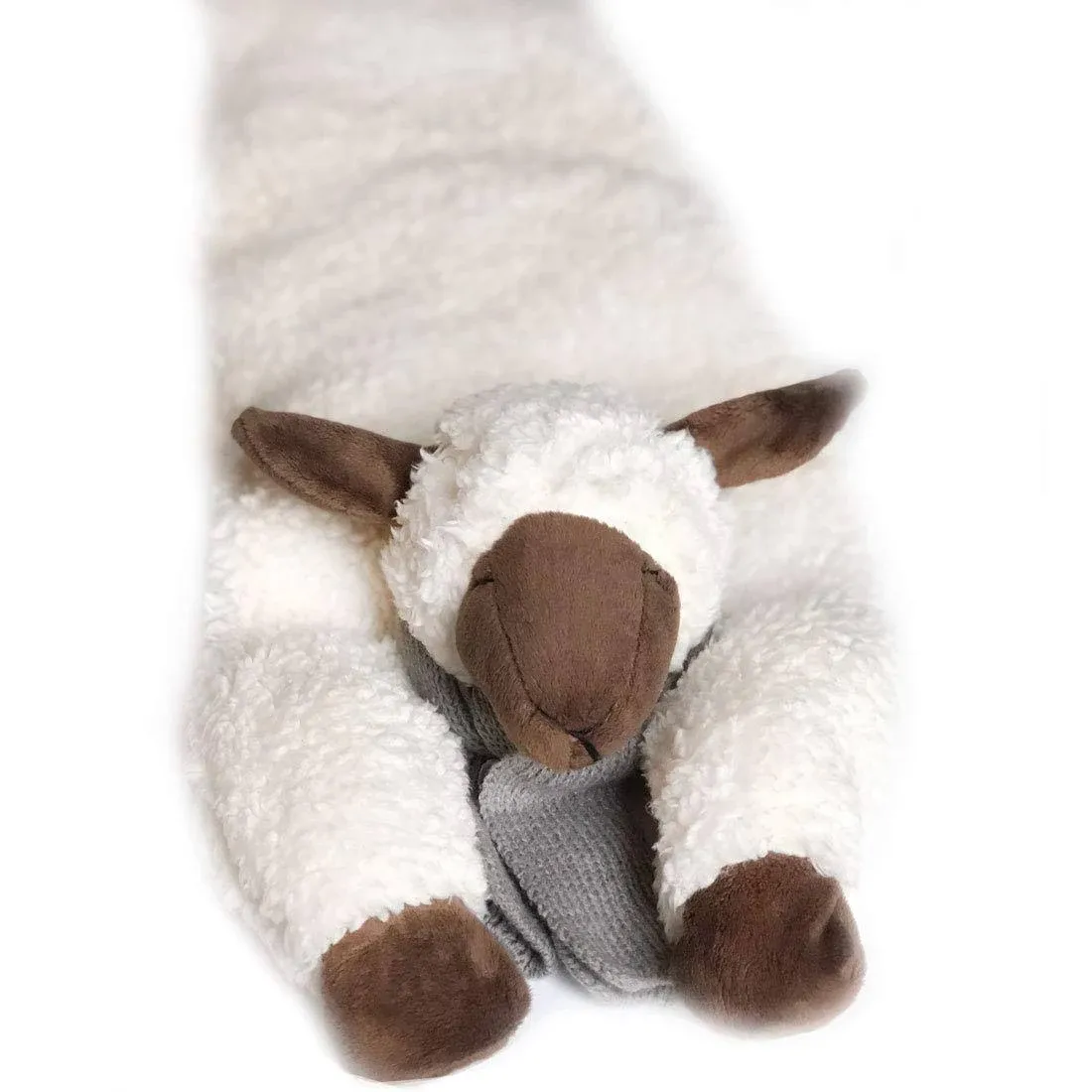 Huggaroo Lamb, Weighted Lap Pad Stuffed Animal