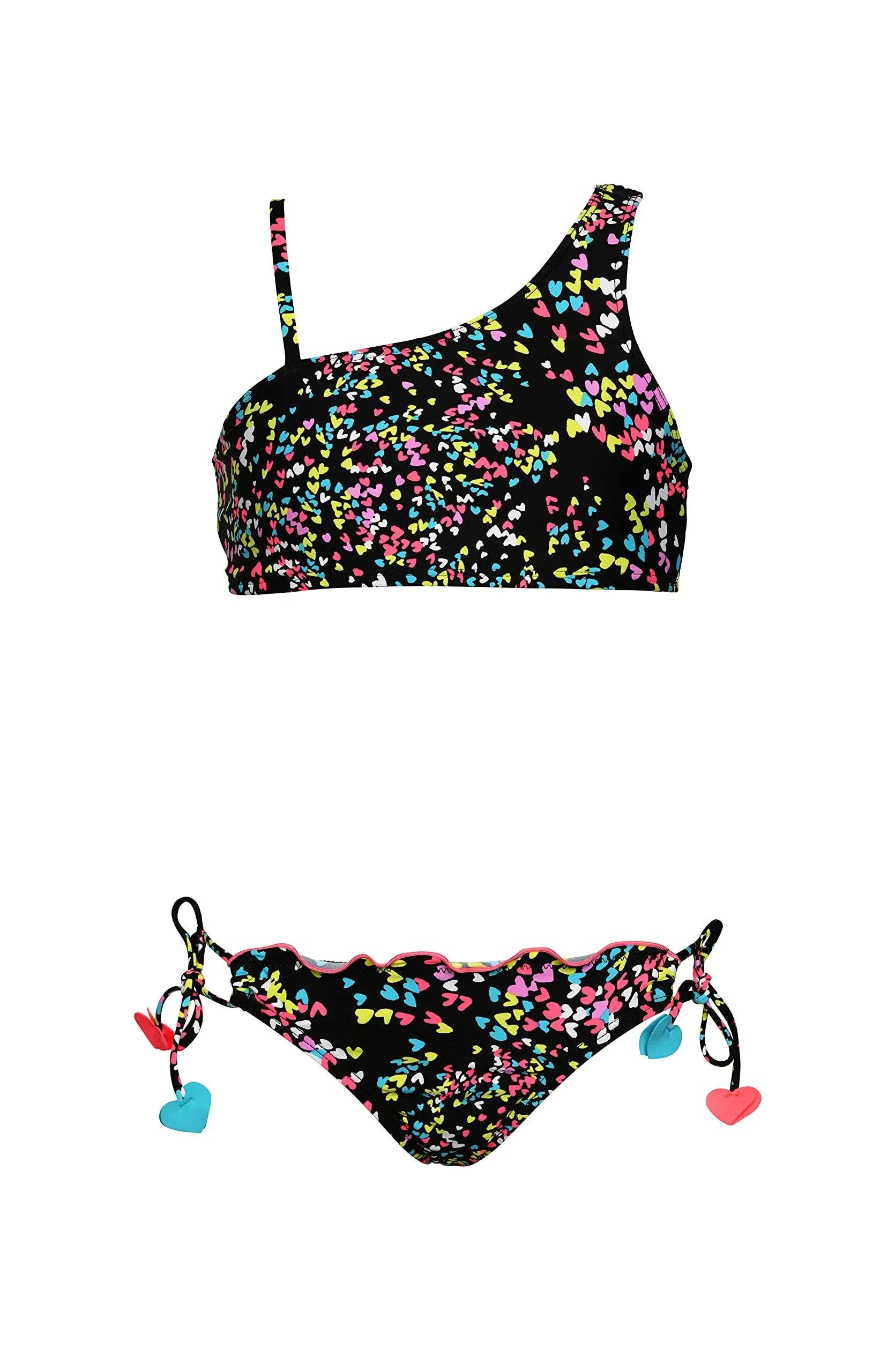 "Kids' Hearts Two-Piece Swimsuit"