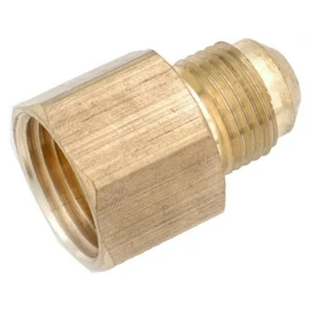 Anderson Metals 714046-0808 .5 Flare x .5 in. Female Pipe Thread Brass Flare Connector