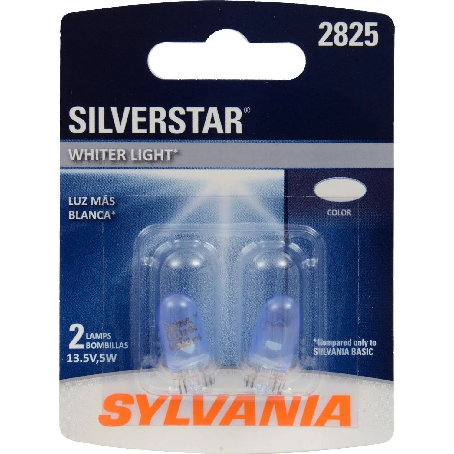 Sylvania Silverstar 2825 5W Two Bulbs Interior Step Door Replace Stock Lamp OE