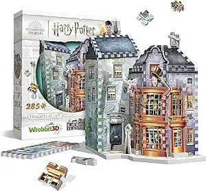 WREBBIT 3D - Harry Potter Weasleys' Wizard Wheezes & Daily Prophet 3D Jigsaw Puzzle (285 Piece)