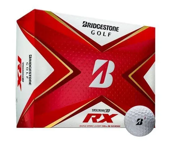 Bridgestone Golf Tour B RX Swing Speed Under 105 MPH Tour Distance One Dozen NEW