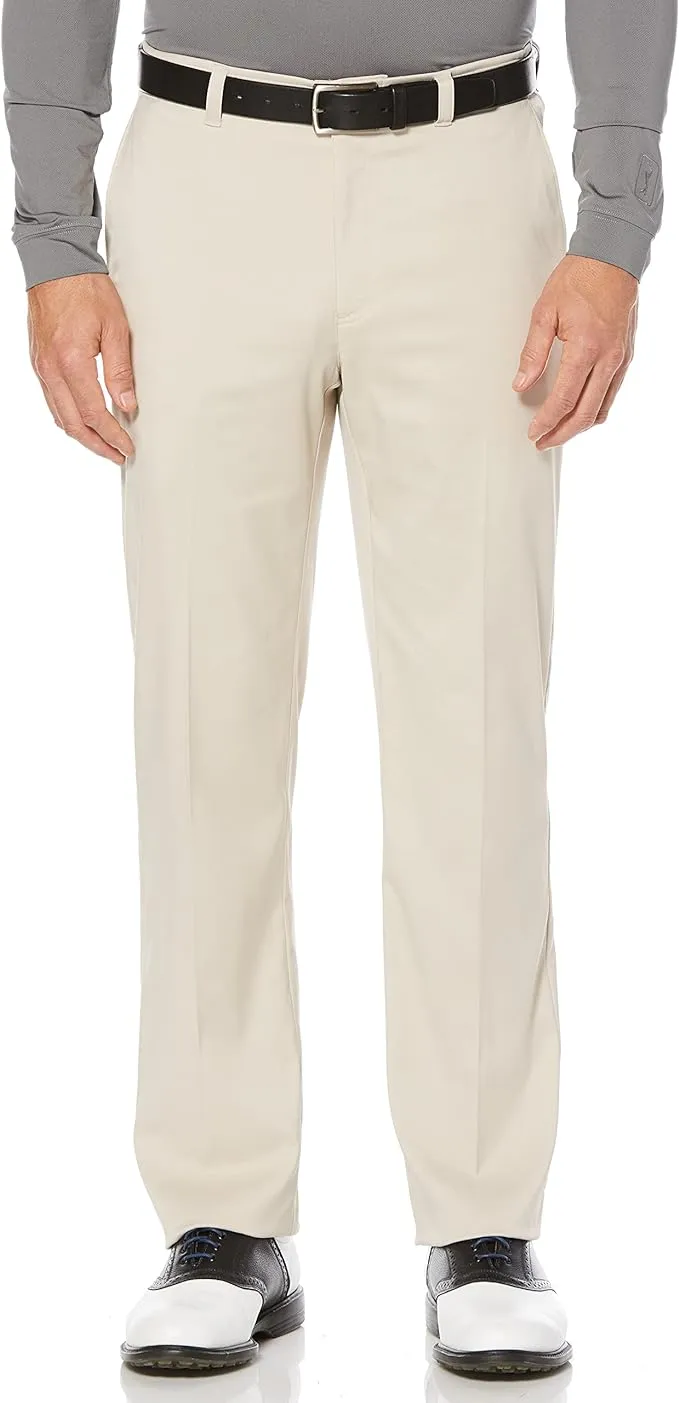 "Men's Flat Front Active Waistband Golf Pant"