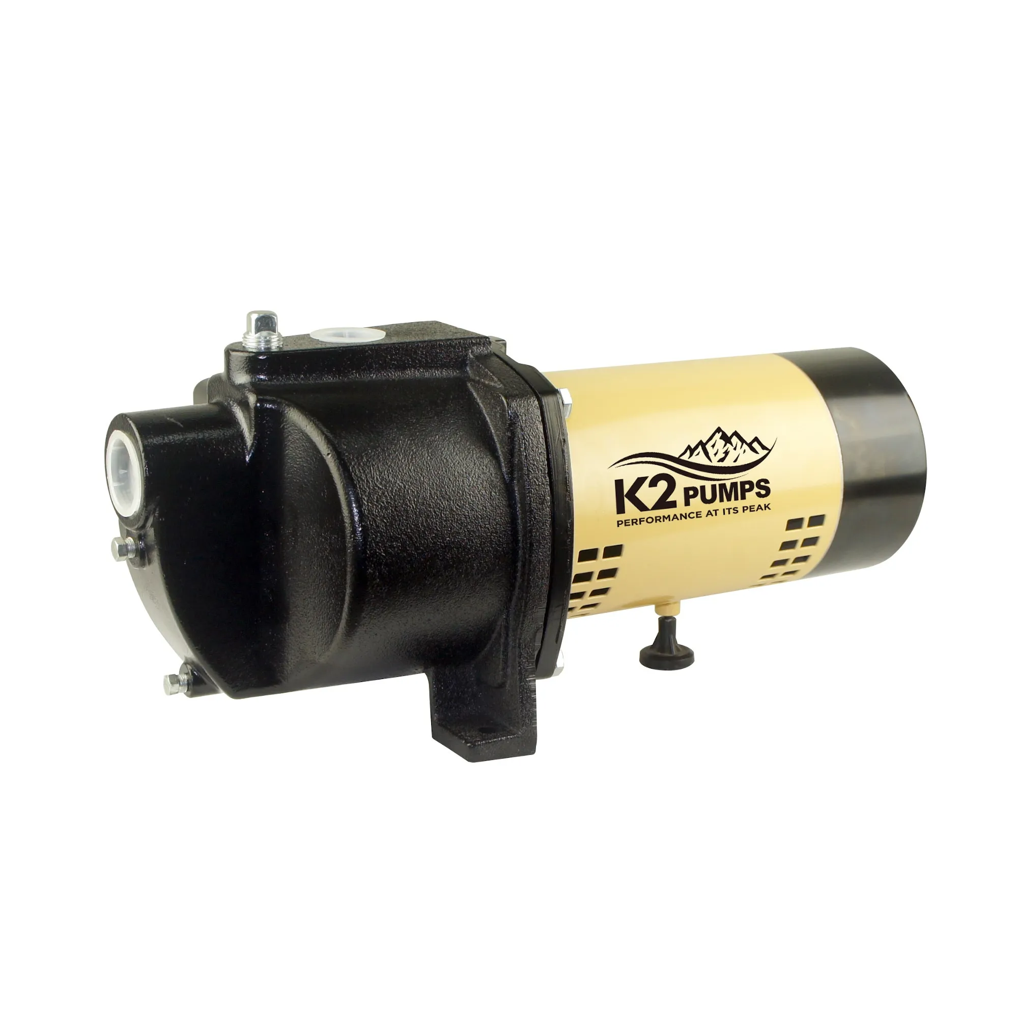 K2 Pumps 3/4-HP 115 and 230-Volt 20-GPM Cast Iron Shallow Well Jet Pump