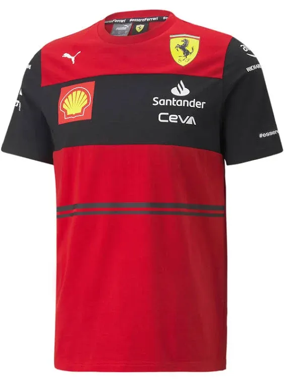 Team T-Shirt 2022 - Scuderia Ferrari - Red XXL