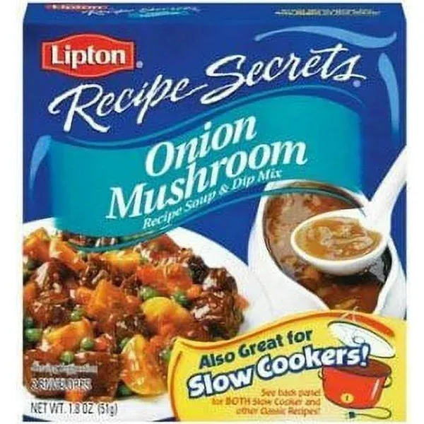 Lipton Recipe Secrets Onion Mushroom Soup and Dip Mix