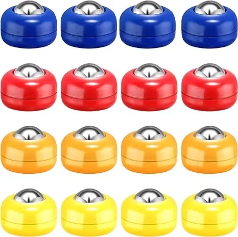 Mini Shuffleboard Replacement Pucks Tabletop Equipment Rollers Set Shuffleboard Curling Accessories