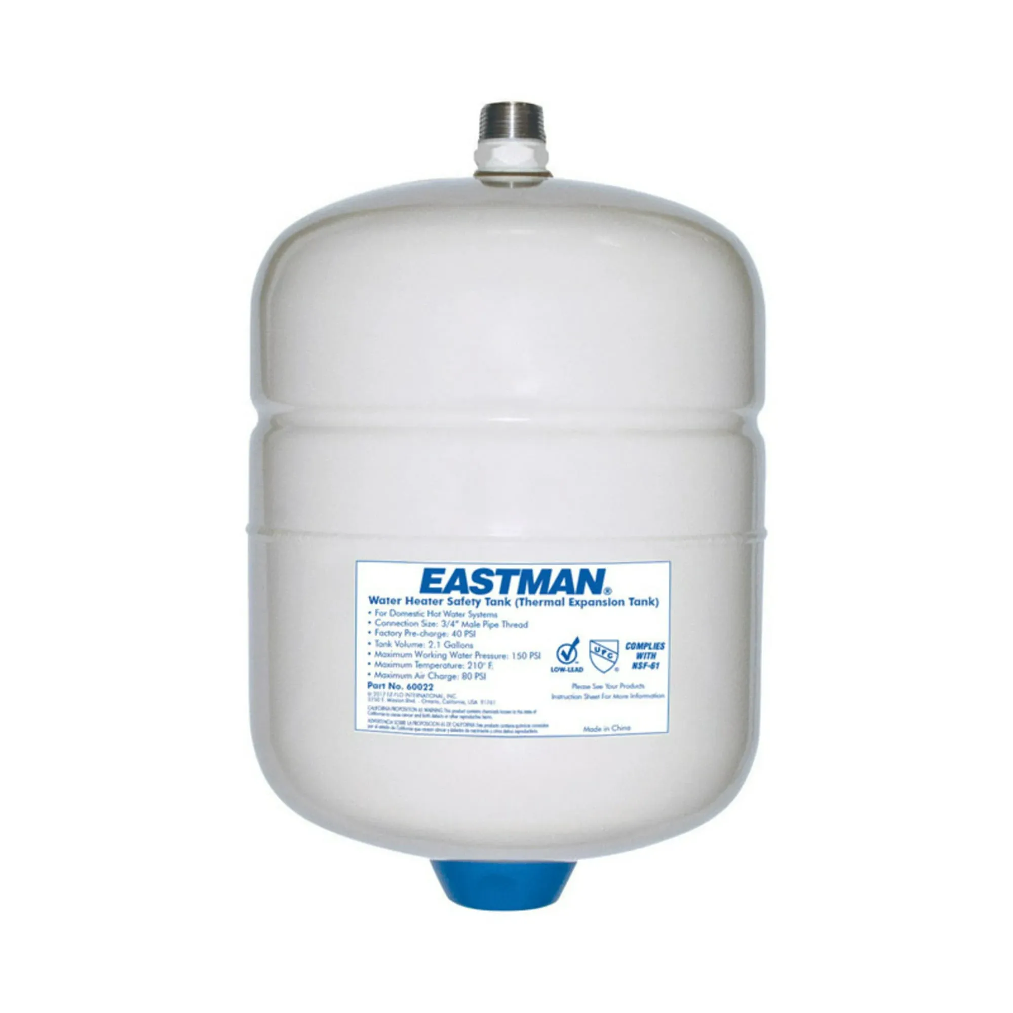 Eastman 2 gal. Thermal Expansion Tank 60022