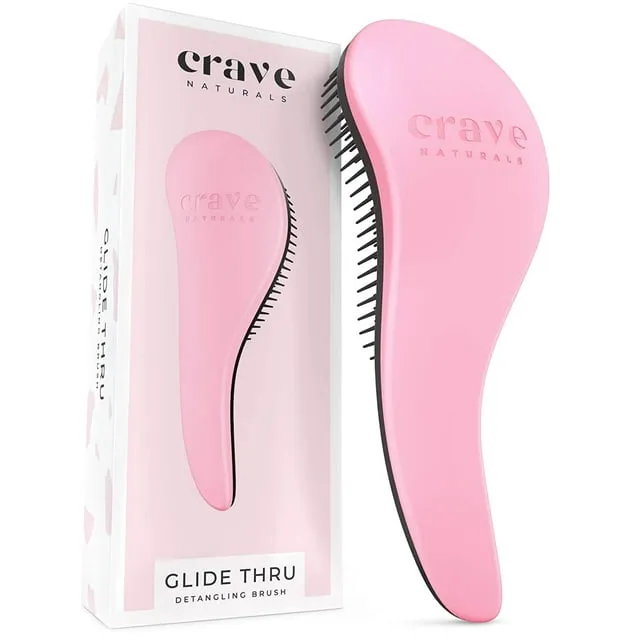 Crave Naturals Biggie Glide Thru Detangling Brush