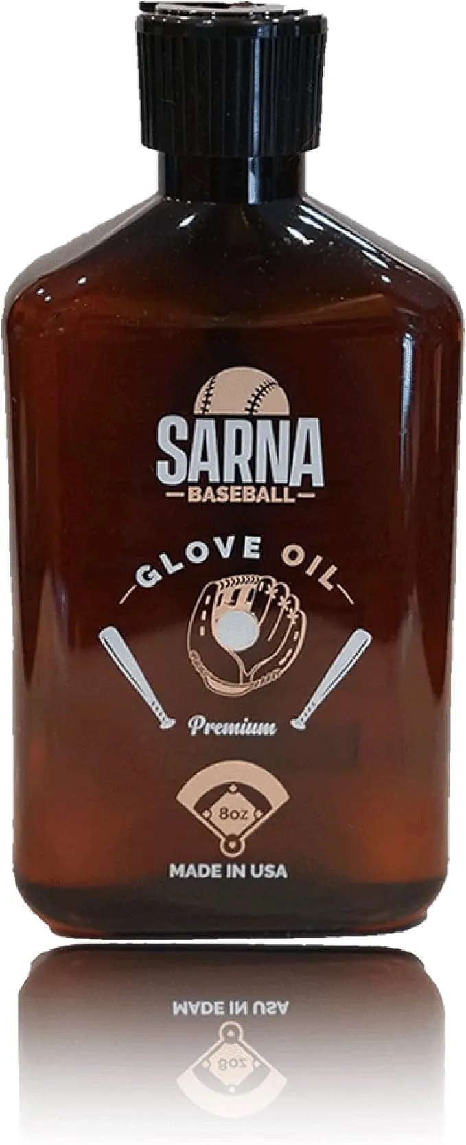 Glove Leather Care - Use on Baseball Gloves, Softball Gloves, and Other Leather Sports Equipment Made in USA!