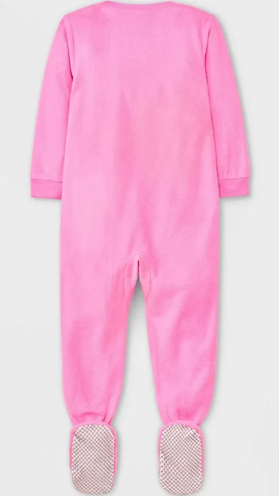 CoComelon Toddler Infant Footed Blanket Sleeper Pajamas, Pink, Size 4T