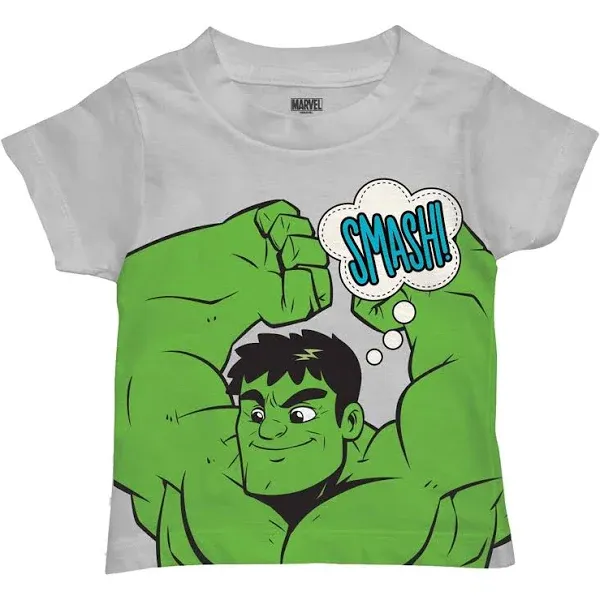 Marvel Hulk Smash Toddler Boys T Shirt