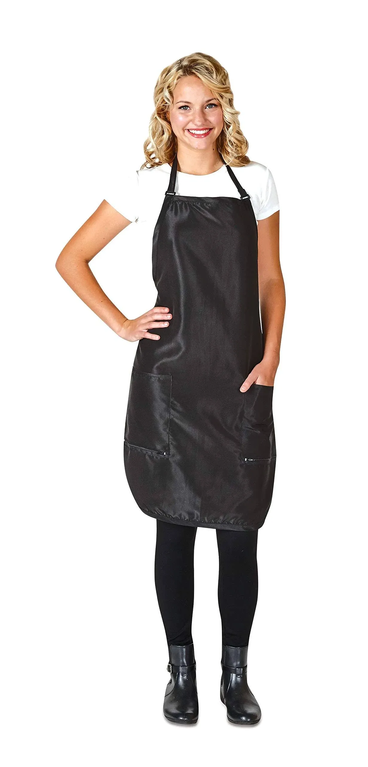 Betty Dain Luminous Stylist Apron Black 176