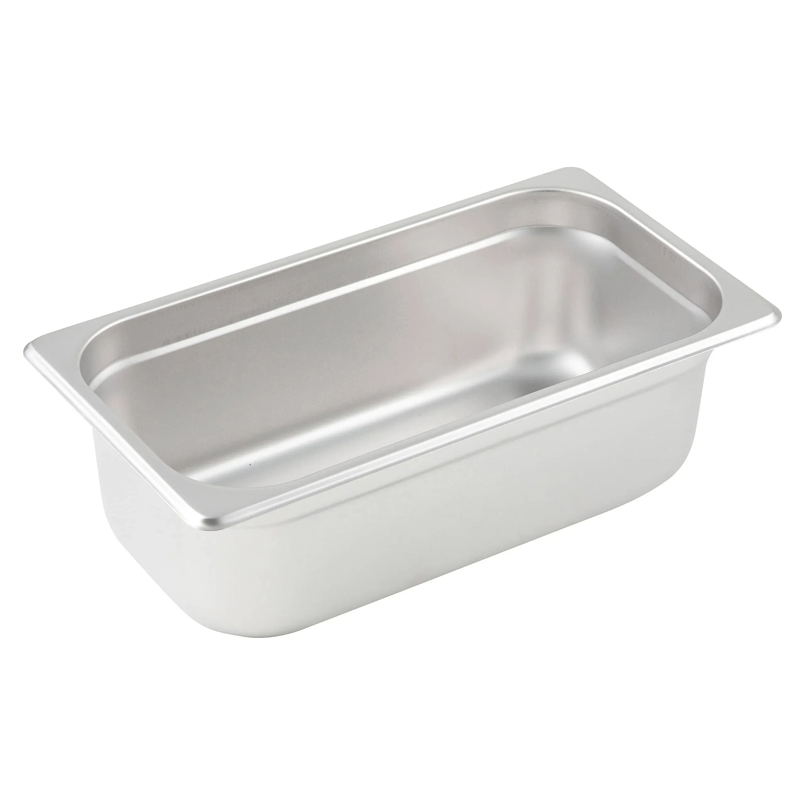 Winco SPJM-304 Steam Table Pan, 4" Deep, Stainless Steel