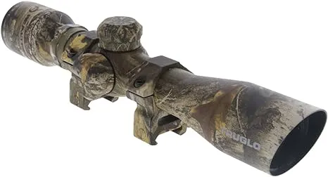 TRUGLO TG8504CD COMPACT  REALTREE APG 4X 32MM 1&#034; TUBE DIAMOND RETICLE W/RINGS