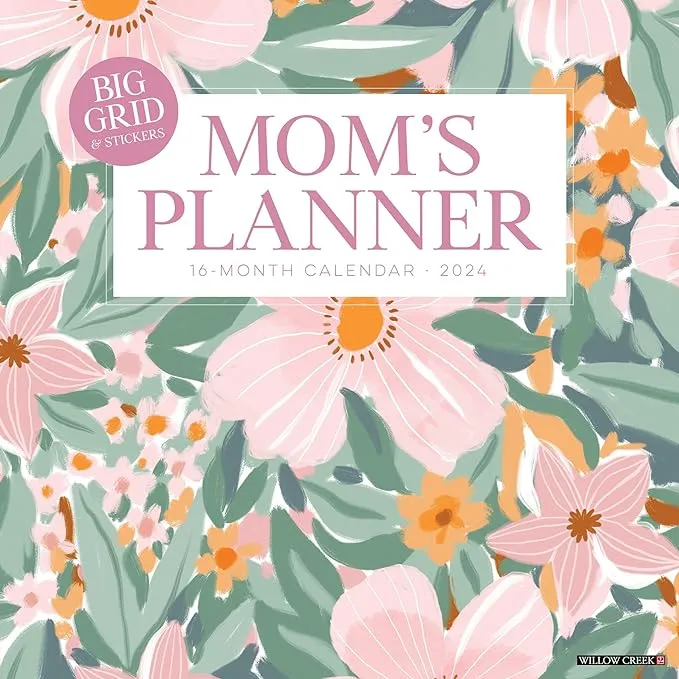 Mom&#039;s Planner 2024 12 X 12 Wall Calendar by Willow Creek Press