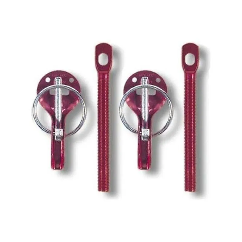 Sparco 01606AR: Hood Pins Red - JEGS