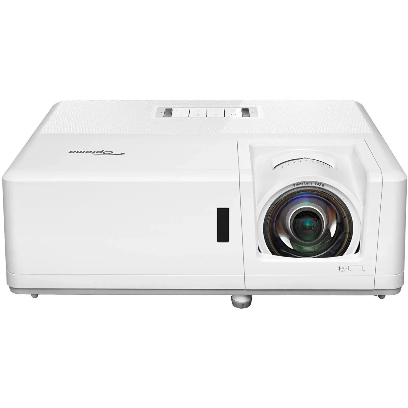 Optoma GT1090HDRx Short Throw Laser Home Theater Projector | 4K HDR Input | Reliable Lamp-Free Operation 30,000 hours | Bright 4,200 Lumens for Day and Night Viewing