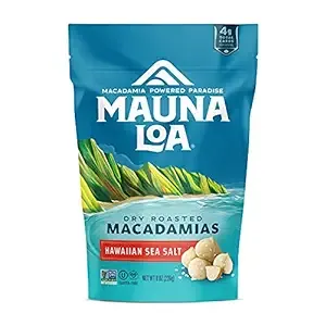 Mauna Loa Dry Roasted Macadamias Hawaiian Sea Salt