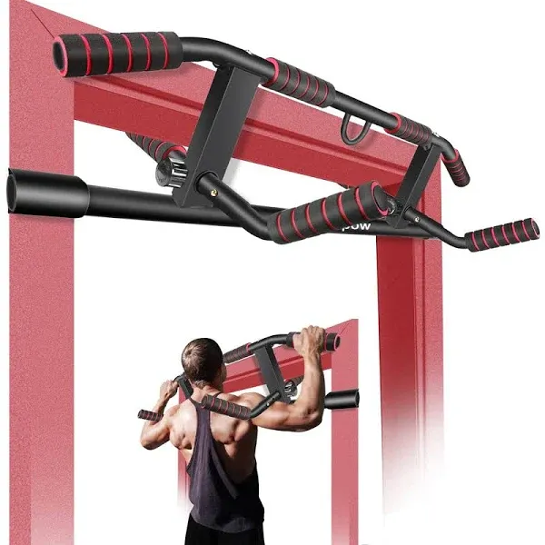 Armpow Pull Up Bar Chin Up Bar for Doorway, Multifunctional Pull-Up Bar, Workout ...