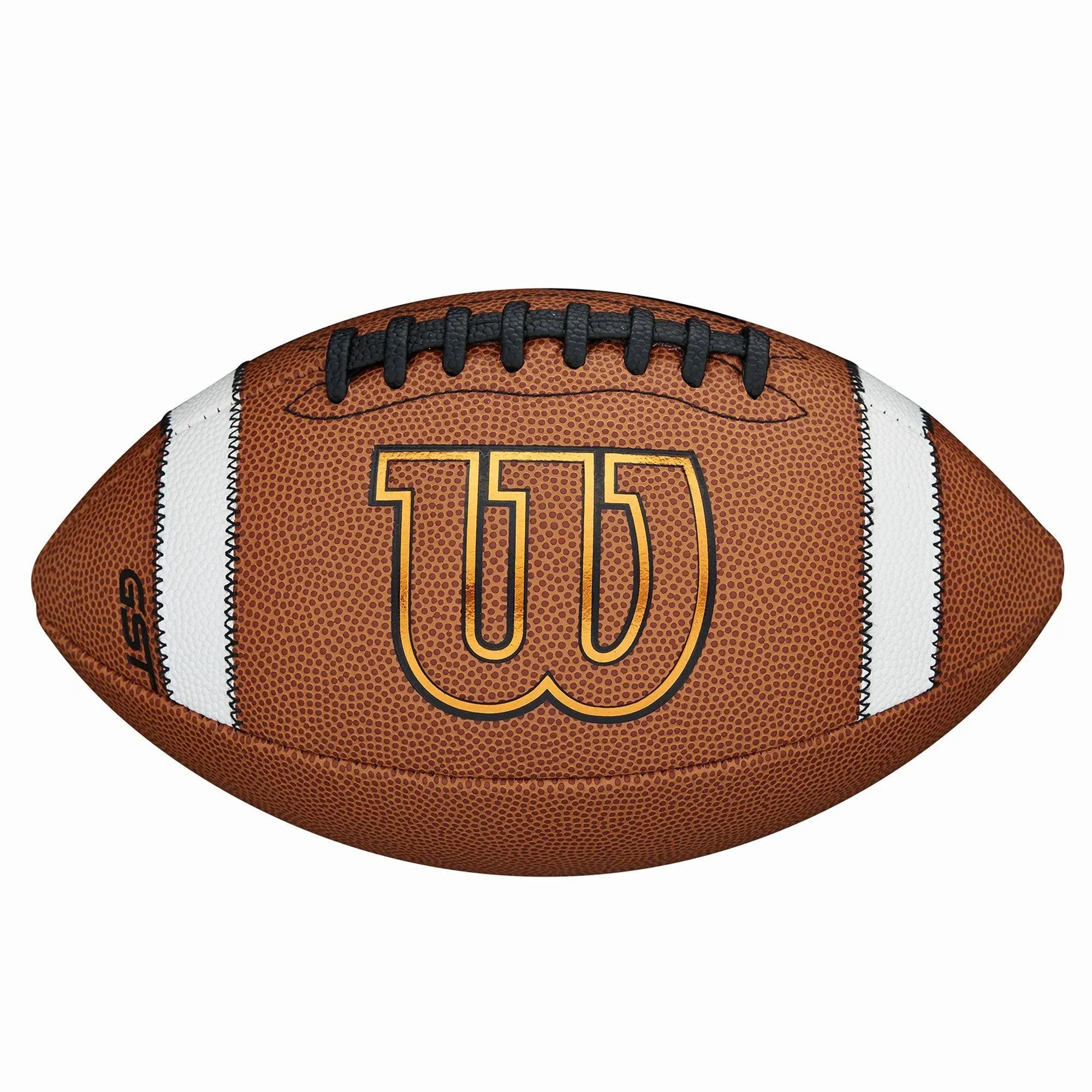 Wilson GST Composite Football - PeeWee Size, Tan