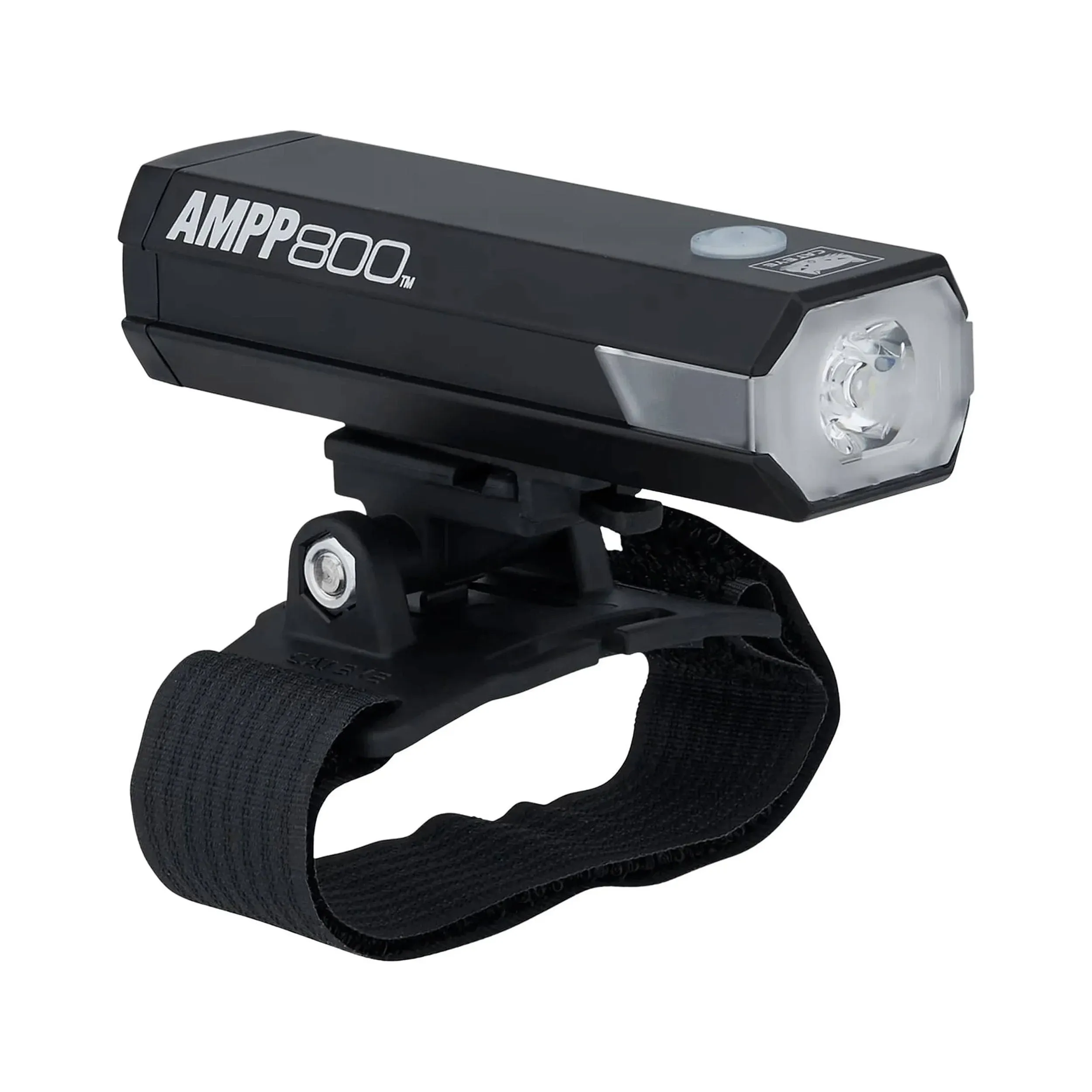 AMPP USB Rechargeable Bike Headlight with Helmet Mount