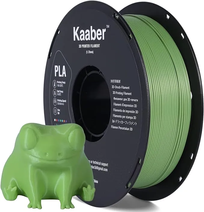 Kaaber 3D Printer Filament,1.75mm PLA 3D Printer Filament,Environmental ...