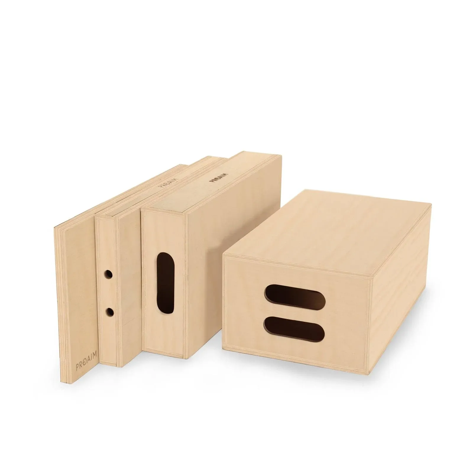 Proaim Set of 4 Apple Boxes for Studio, Film Set &amp; Photography