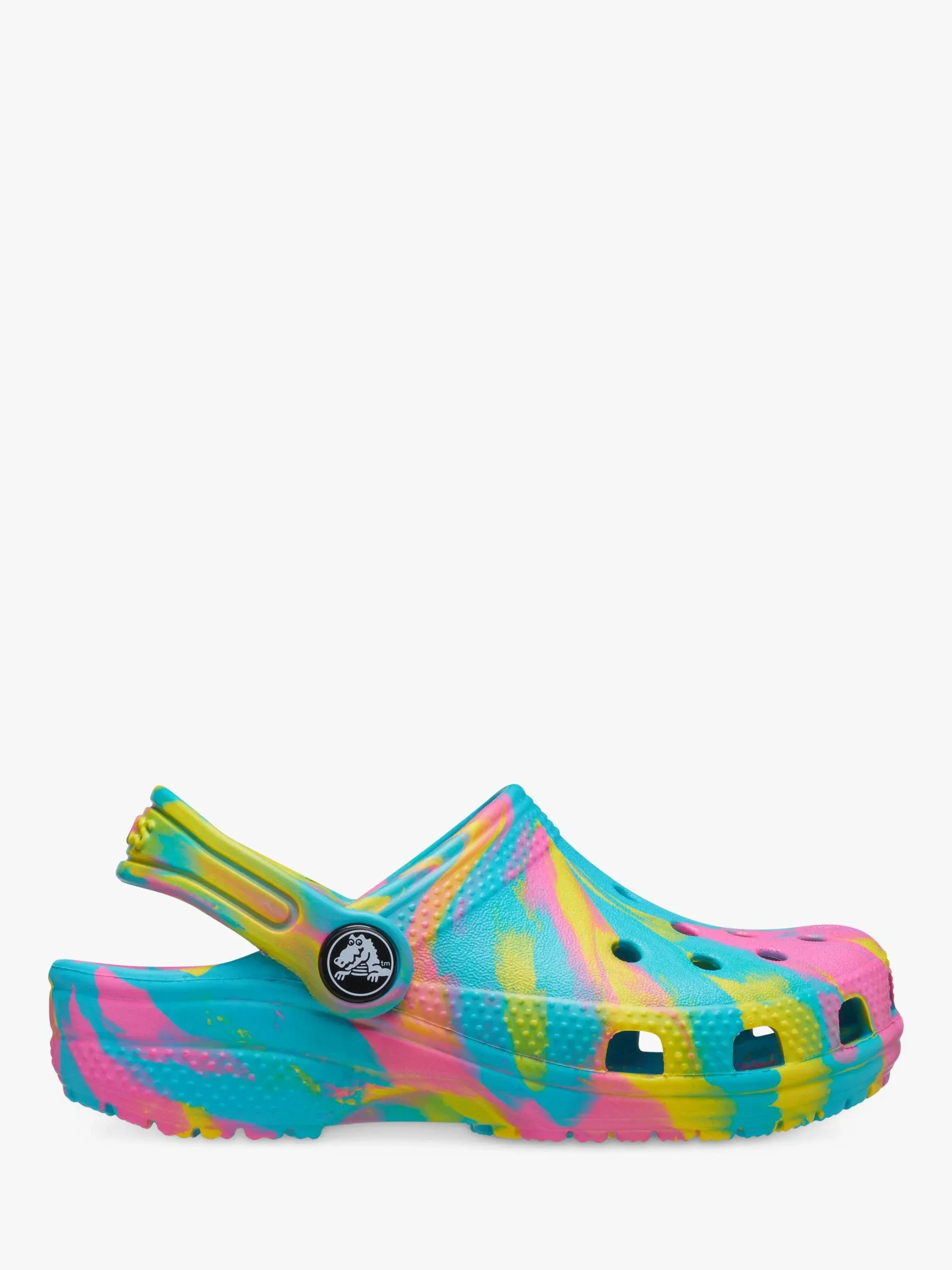 Crocs Kids Classic Marbled Tie Dye Clog