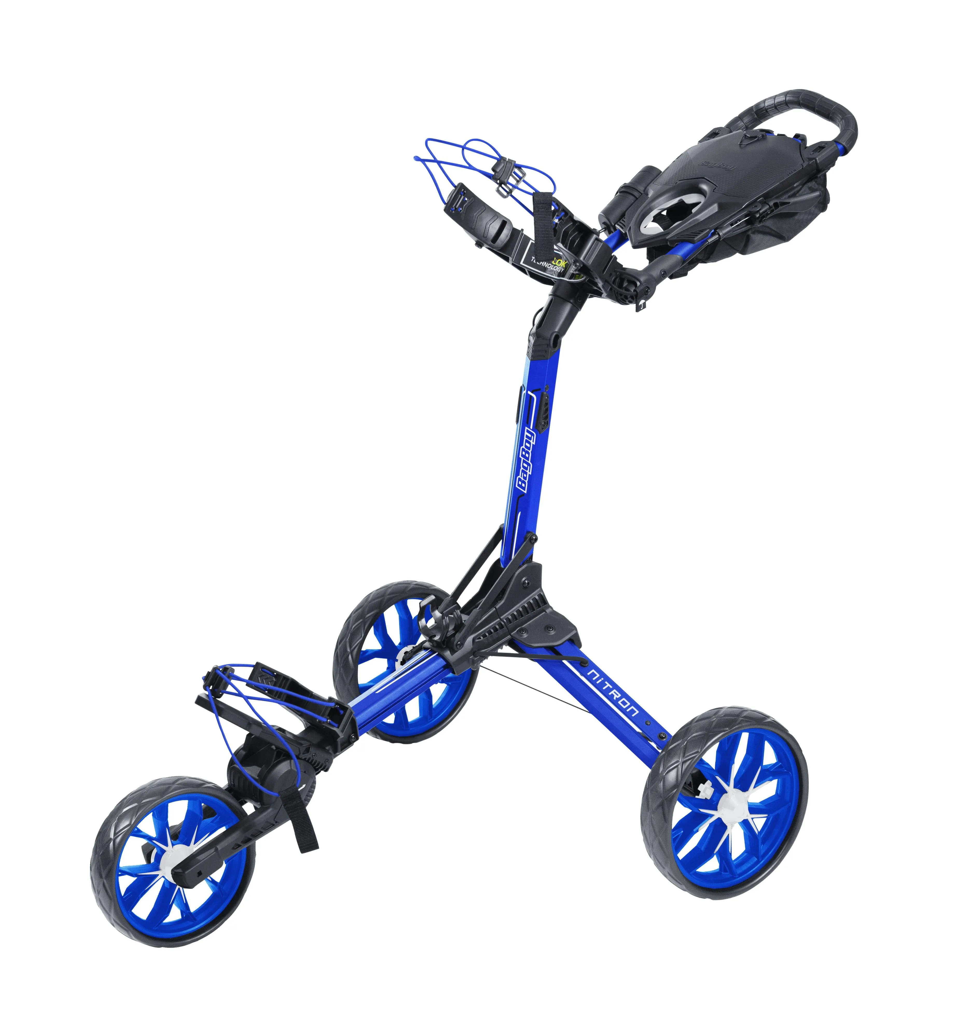 Bag Boy Nitron Push Cart Royal/White