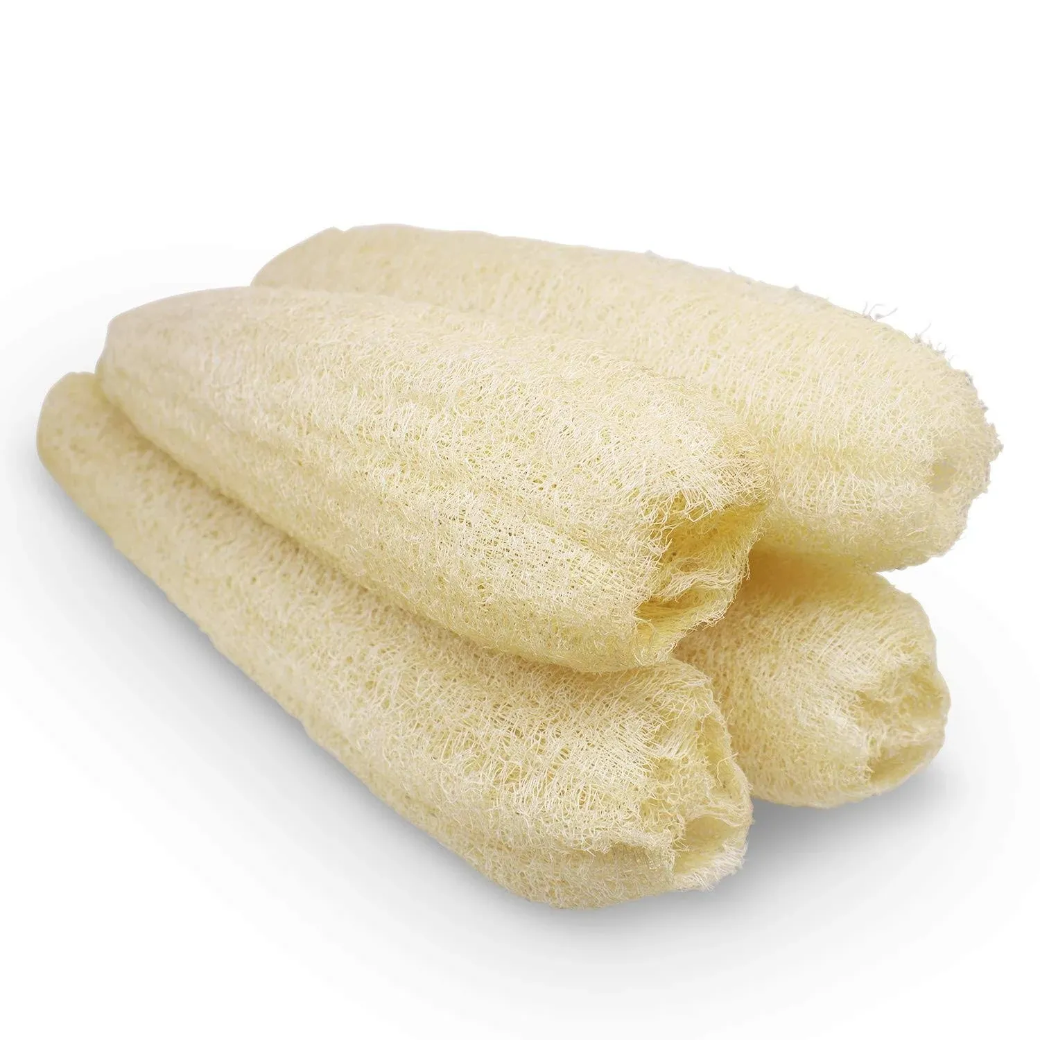 METLUCK Natural Organic Loofah Sponges Large Exfoliating Shower Bath Loofah Luffa ...