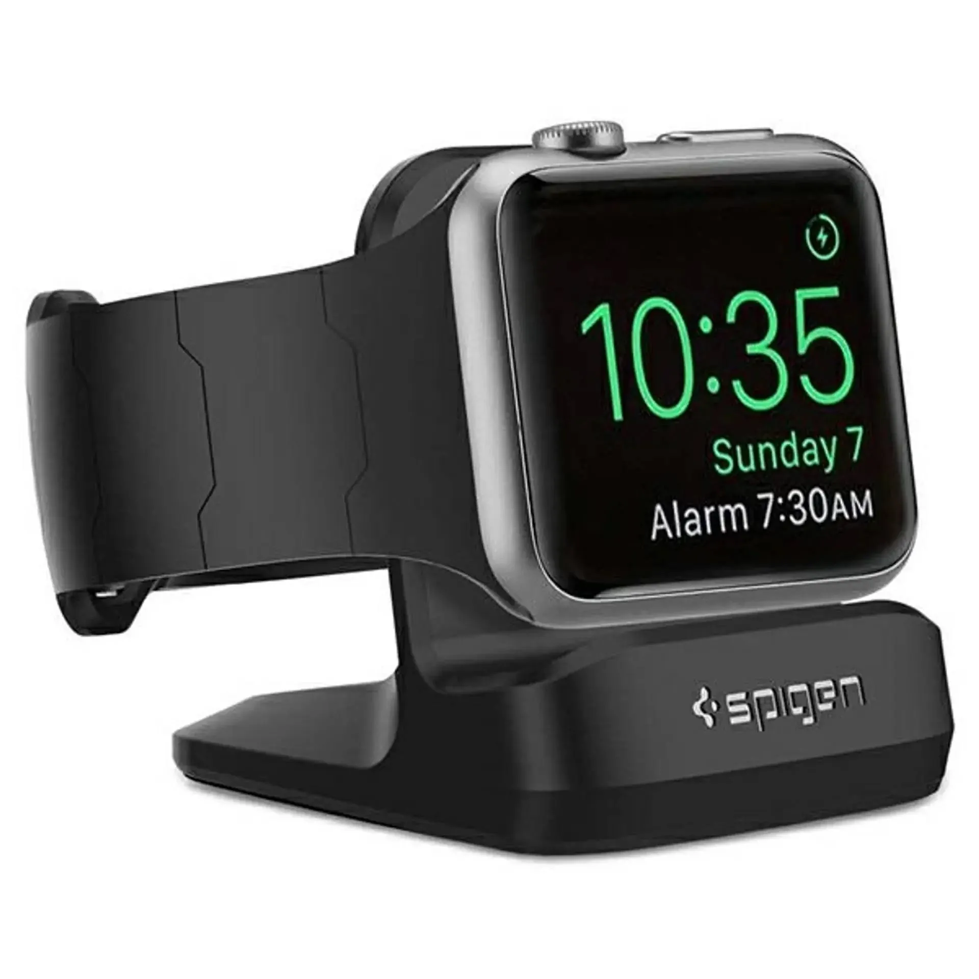 Spigen S350 Night Stand Holder for Apple Watch - Black