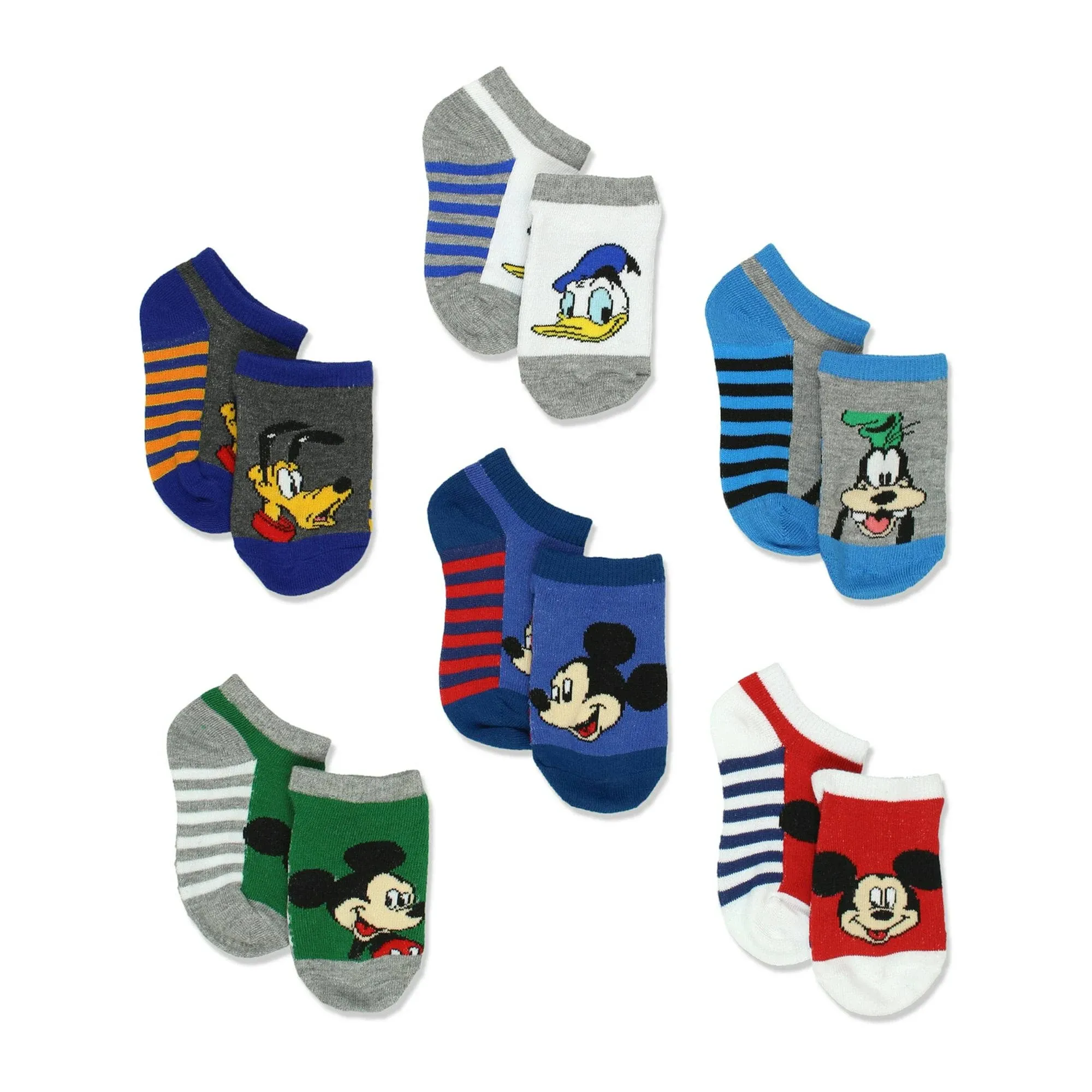 Disney Mickey Mouse Socks 6-Pack