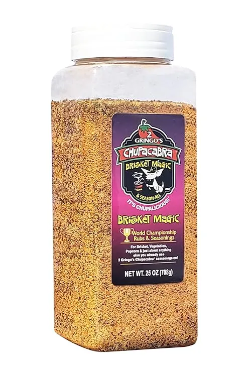 2 Gringo's Chupacabra Seasoning, Brisket Magic - 12 oz