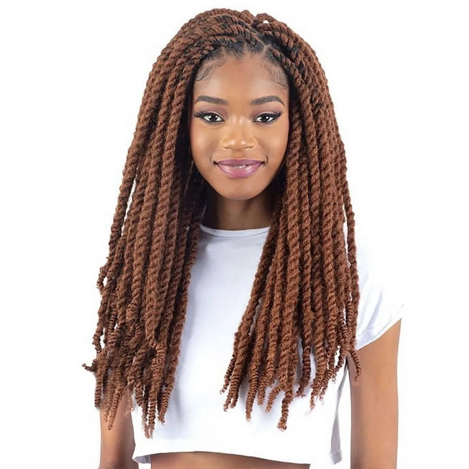 Shake N Go Freetress Equal Synthetic Braid - 3x Cuban Twist Soft & Nat