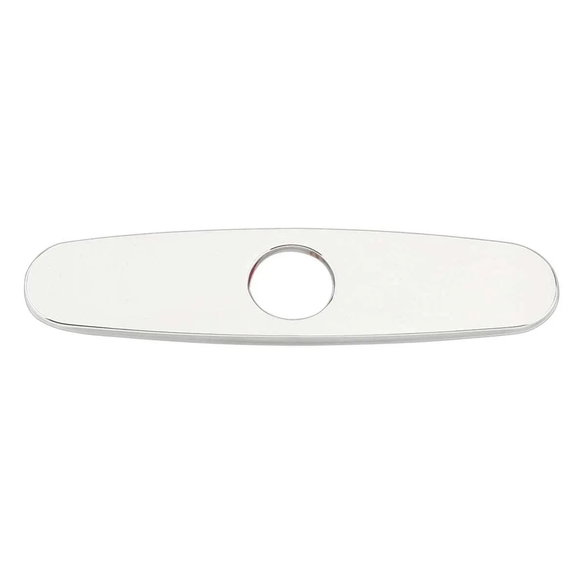 Widespread Sink Faucet Cover Plate 8 in. Chrome Plated Widespread Sink Faucet Cover Plate Renovators Supply