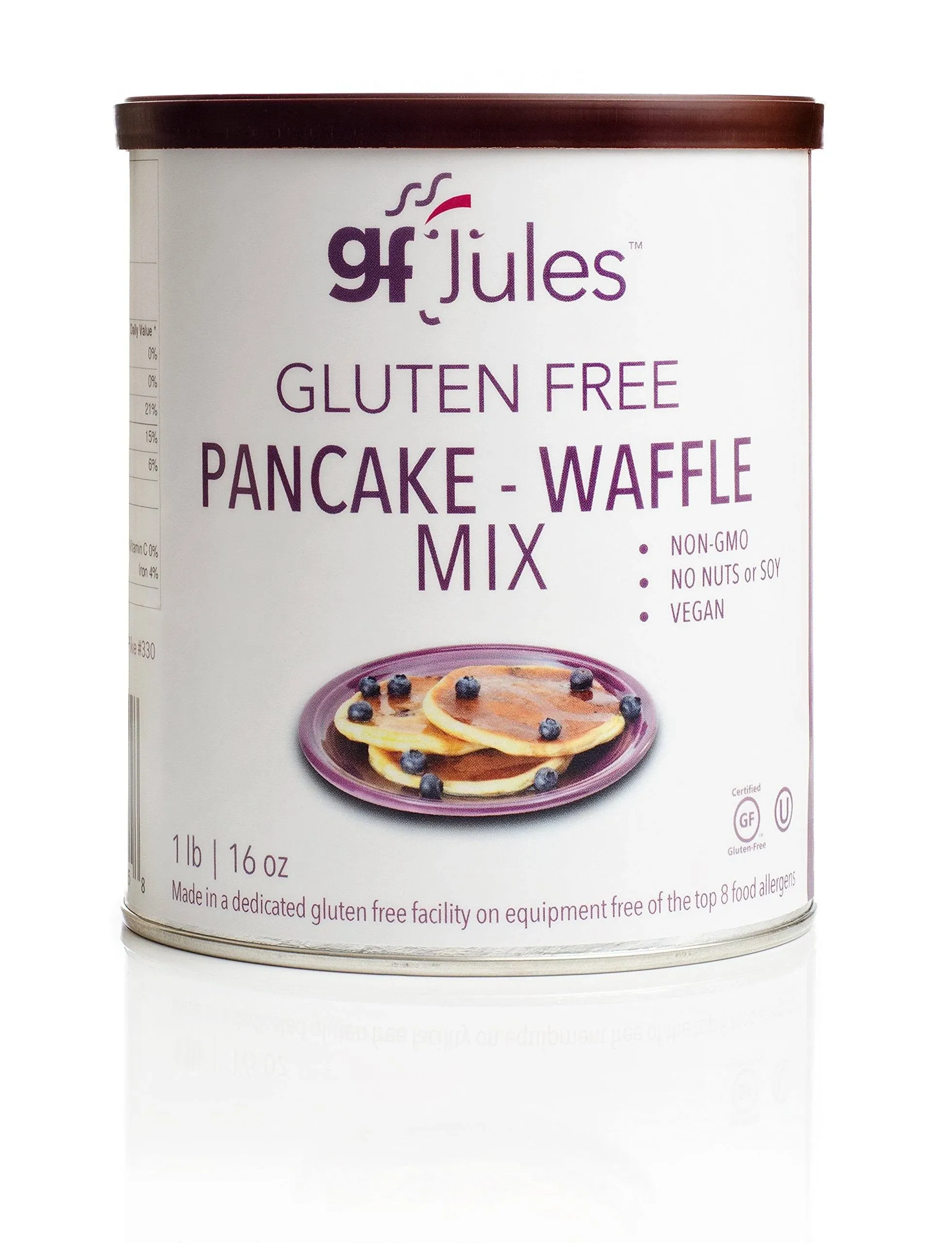 gfJules Gluten Free Pancake &Amp; Waffle Mix - Voted #1 by GF Consum