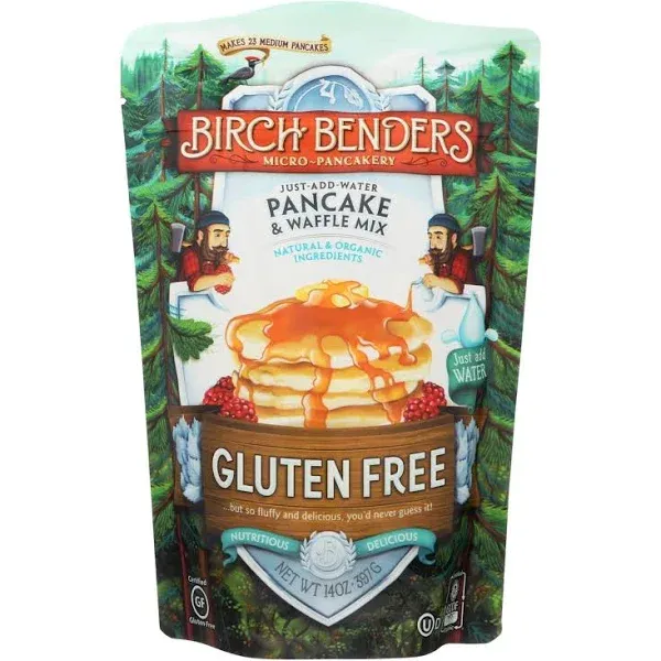 Birch Benders Pancake & Waffle Mix, Gluten Free - 14 oz