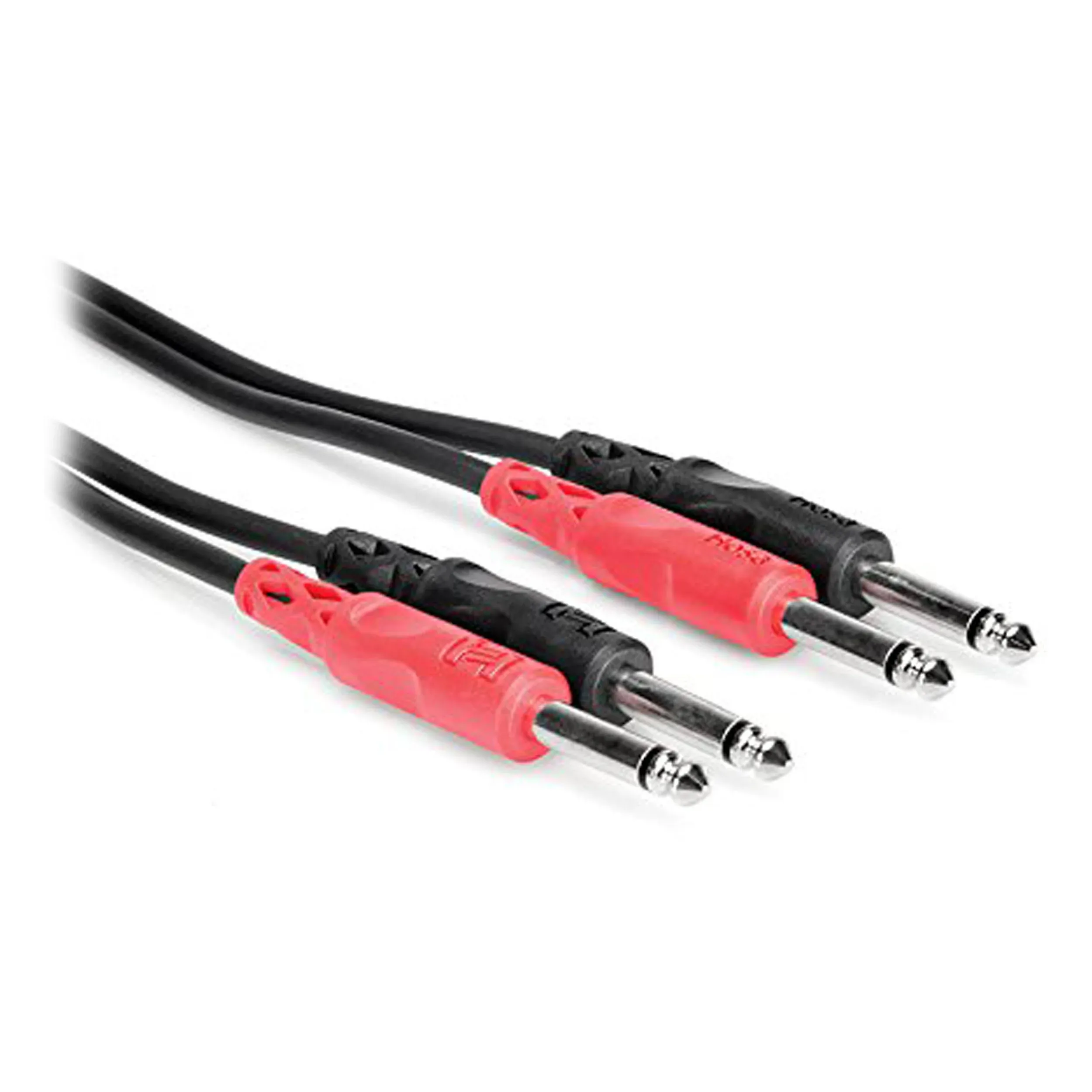 Hosa Stereo Interconnect Cable, Dual 1/4 in TS to Same CPP-202