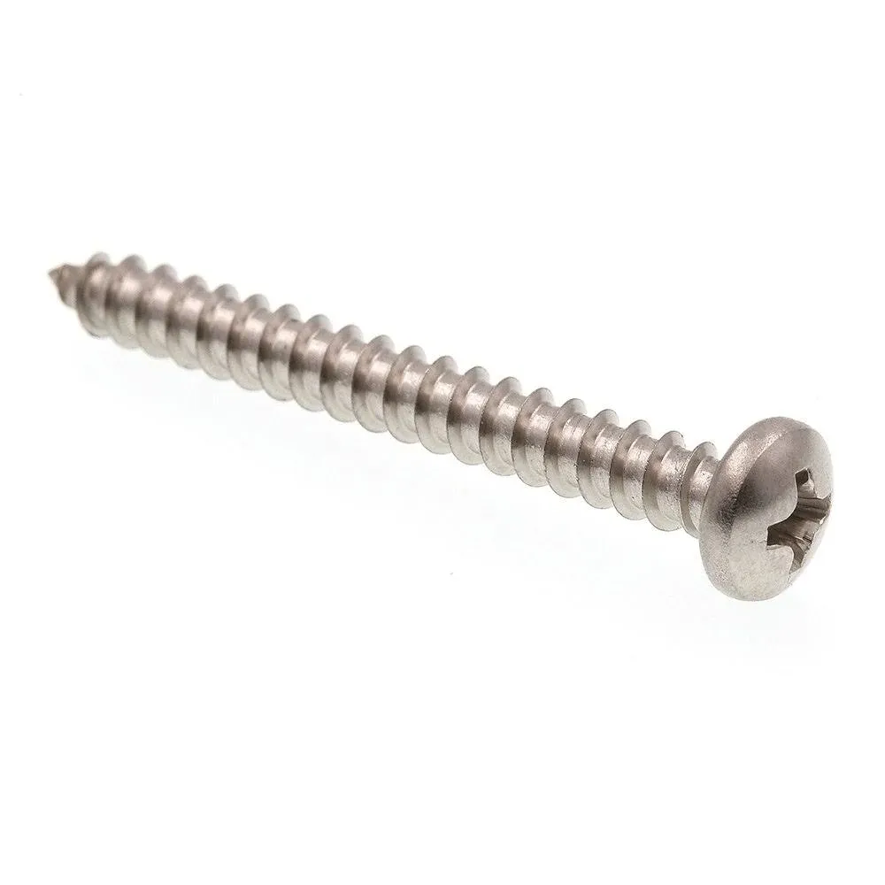 Prime-Line 9019947 Sheet Metal Screw, Self-Tapping, Pan Head Phillips, #8 X 1-1/2 in, Grade 18-8 Stainless Steel, Pack of 100Prime-Line 9019947 Sheet Metal Screw, Self-Tapping, Pan Head Phillips, #8 X 1-1/2 in, Grade 18-8 Stainless Steel, Pack of 100