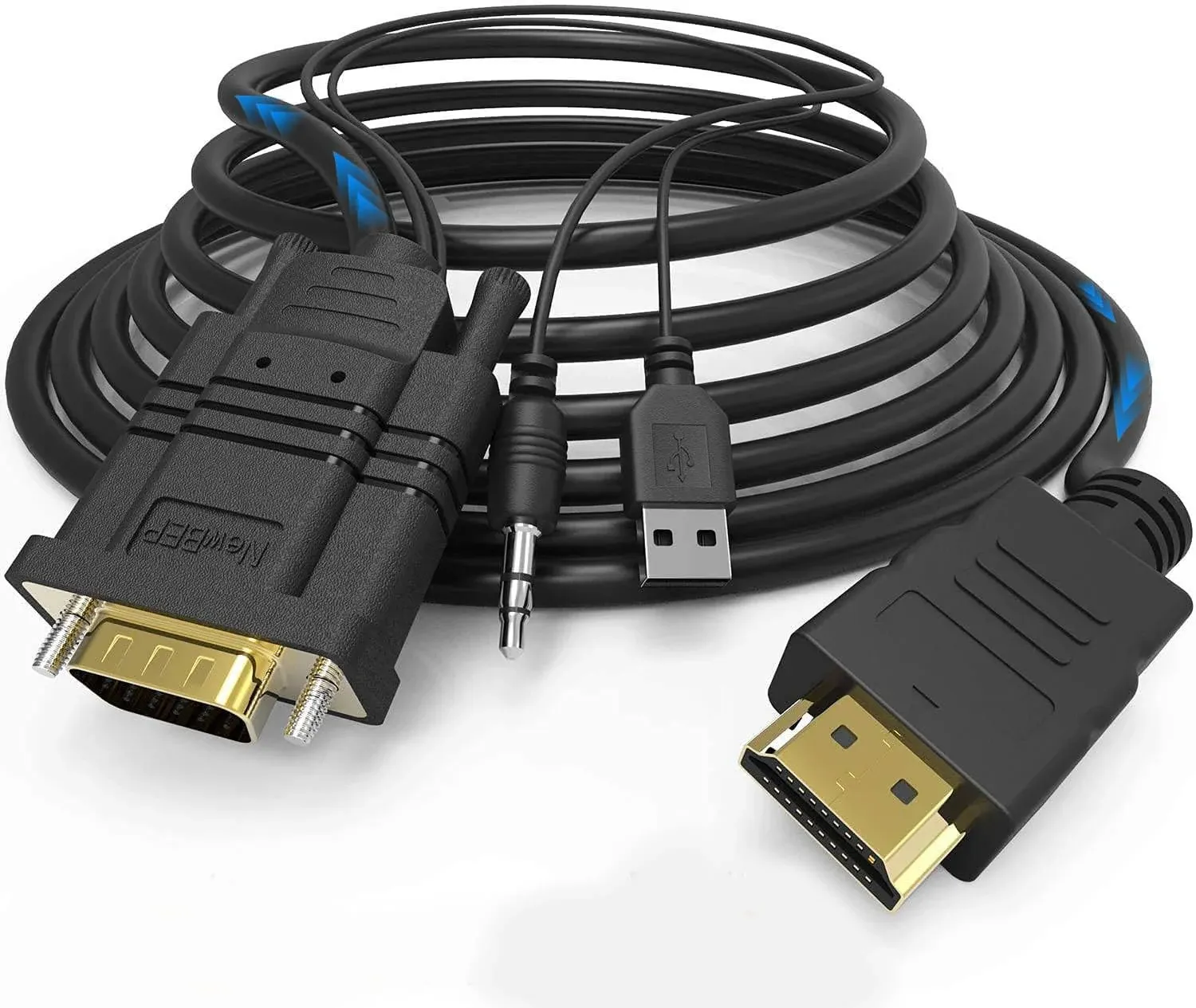 NewBEP VGA to HDMI Adapter Cable