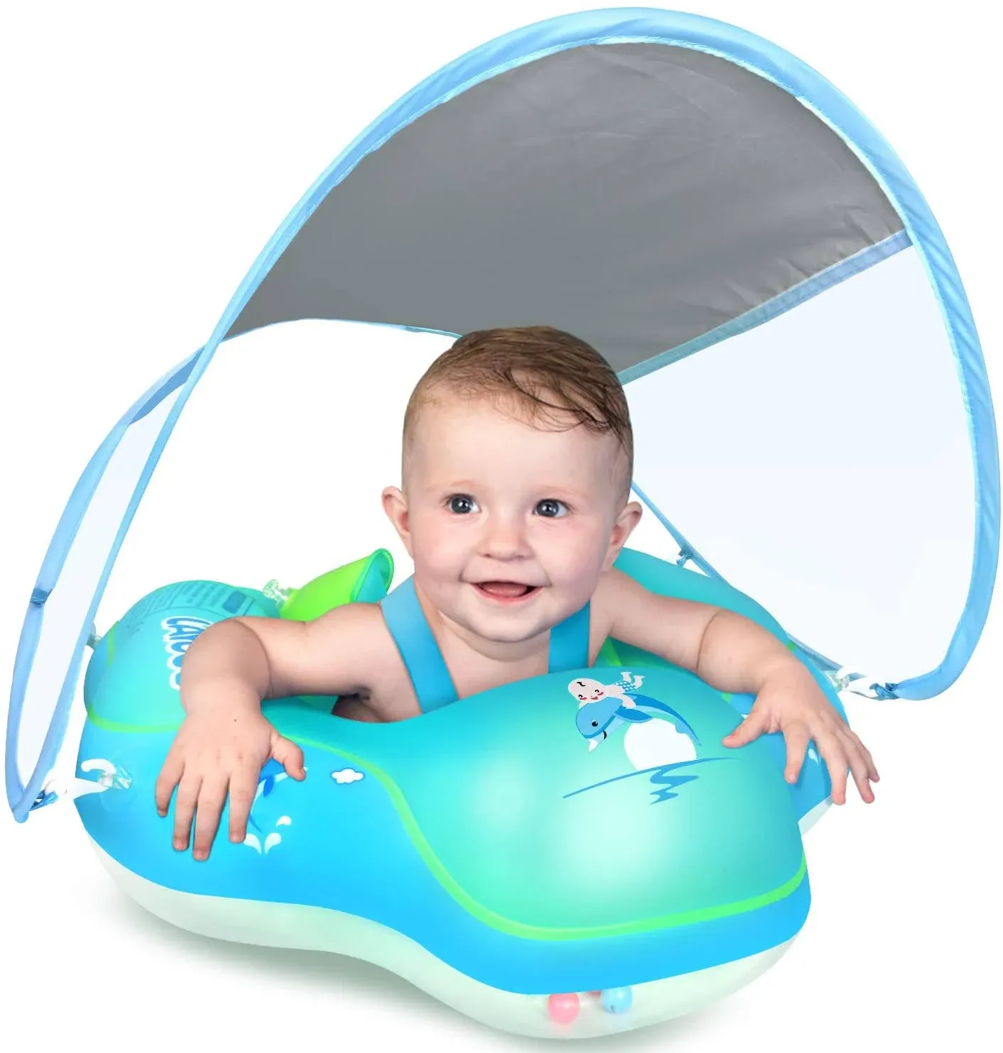 LAYCOL Baby Swimming Float Inflatable Baby Pool Float Ring *Open Box*