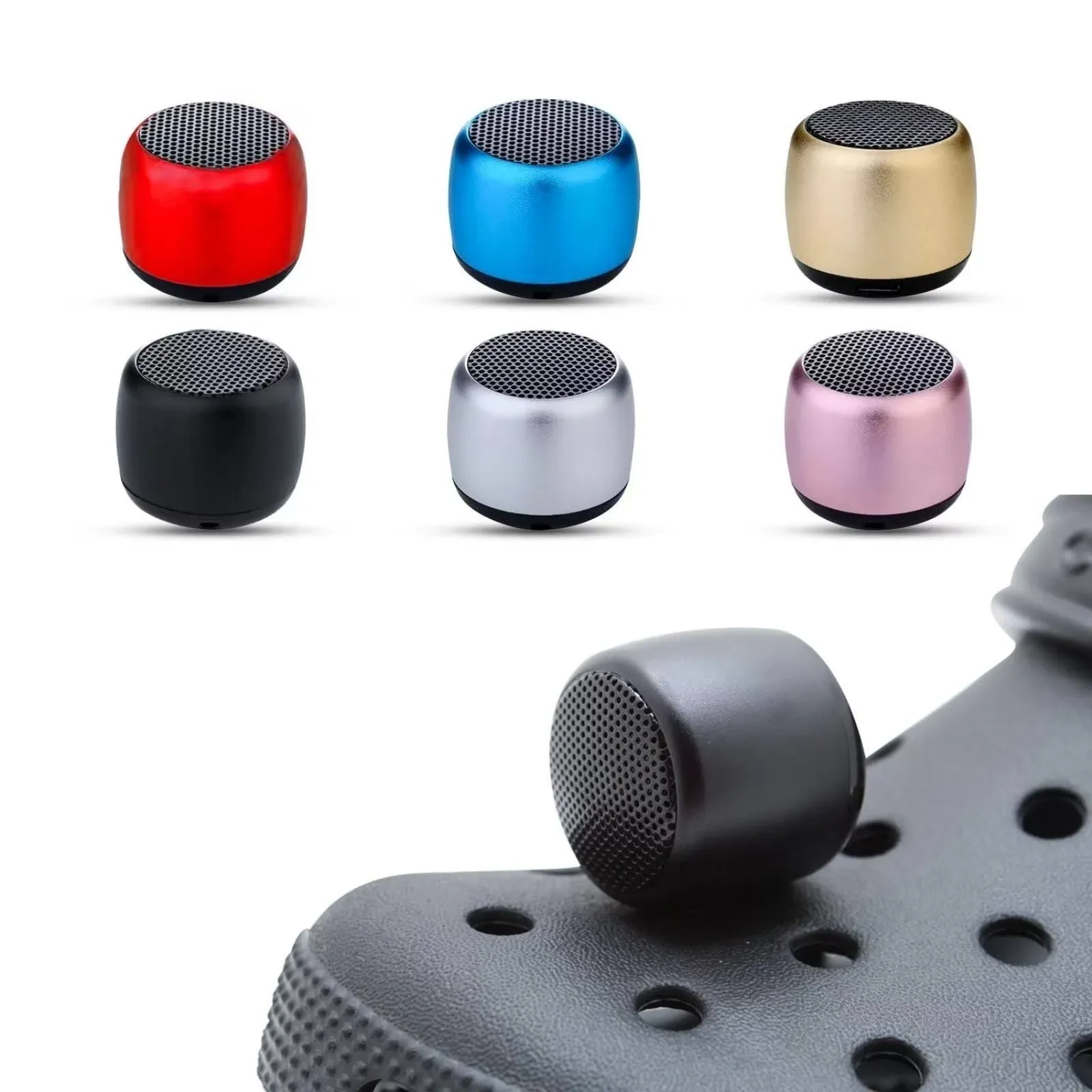 UUEENN Croc Speaker Mini Speaker for Crocs Halloween Mini Speaker Bluetooth Croc ...