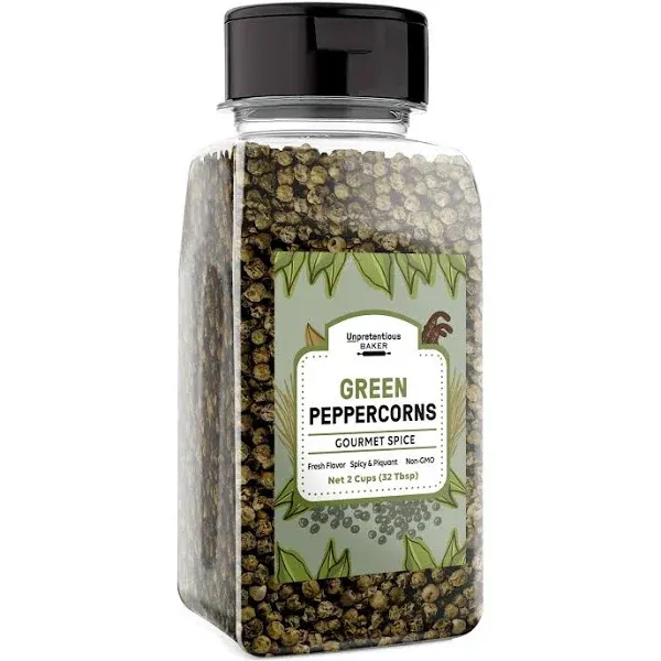 Unpretentious Green Peppercorns 2 Cups Fresh Spicy Flavor