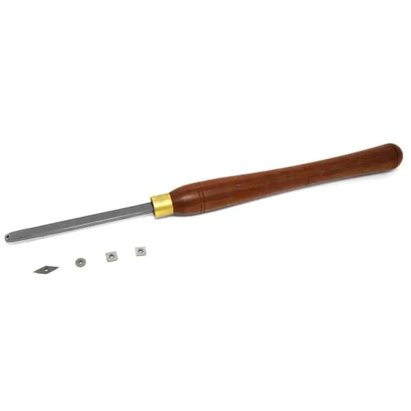 WEN 18.5-Inch Indexable Wood Turning Chisel with Four Carbide Cutter Tips